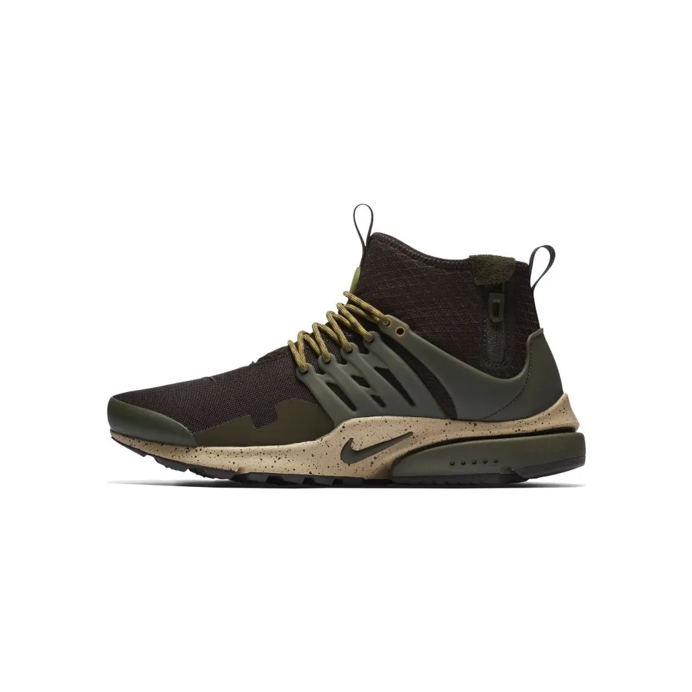 Nike Air Presto Mid Utility Velvet Brown Velvet Brown/Cargo Khaki-Mushroom (859524-200)