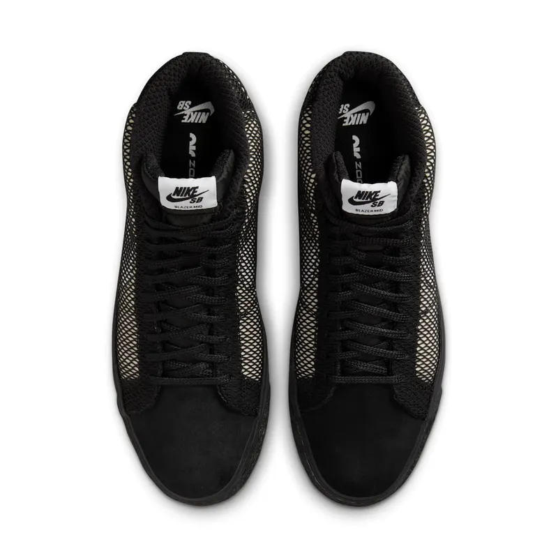 Nike SB Zoom Blazer Mid PRM Black Netting (FN6038-100)