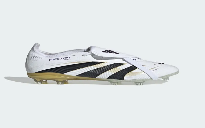 adidas Predator Elite Fold-Over Tongue FG Cloud White Core Black Gold Metallic (IH9642)