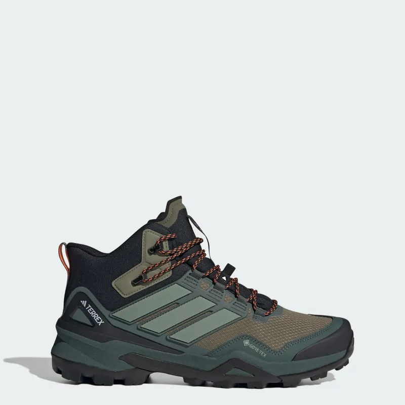 Adidas Terrex Skychaser Mid GORE-TEX Hiking Olive Strata / Silver Green / Core Black (IH2804)