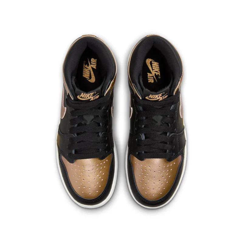Air Jordan 1 GS “Black Metallic Gold” (FD1437-071)