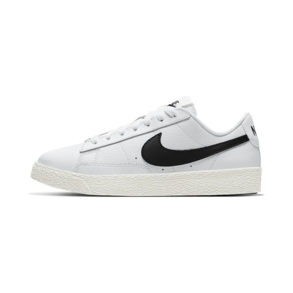 Nike Blazer Low White Black (GS) White/Sail/Gum Light Brown (CZ7106-101)