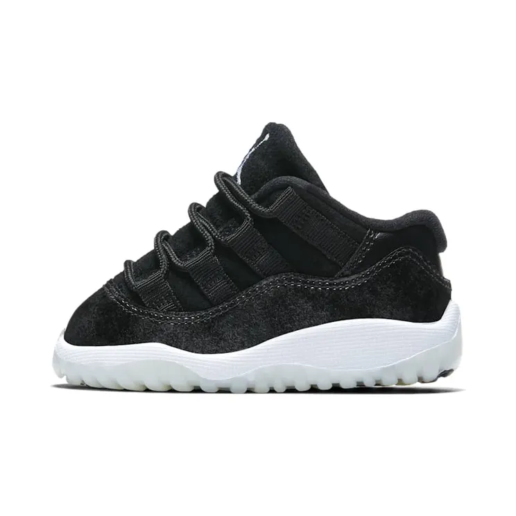 Jordan 11 Retro Low “Black / Metal Silver / White” (505836-010)