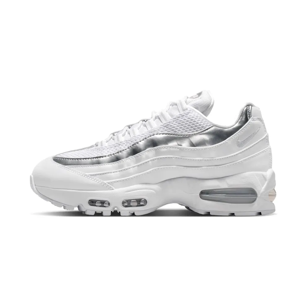Nike Air Max 95 White/Light Charcoal/Metallic Silver (IR1129-100)