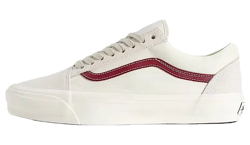 Vans LX Old Skool “Cream / Burgundy” (VN000D9JC9F)