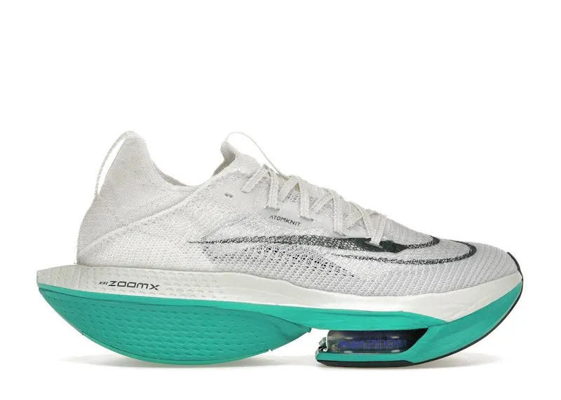 Nike Air Zoom Alphafly Next% 2 White Clear Jade (DN3559-100)
