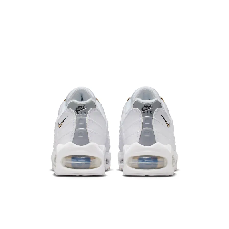Nike Air Max 95 GS “White Metallic GolD” (II4130-102)