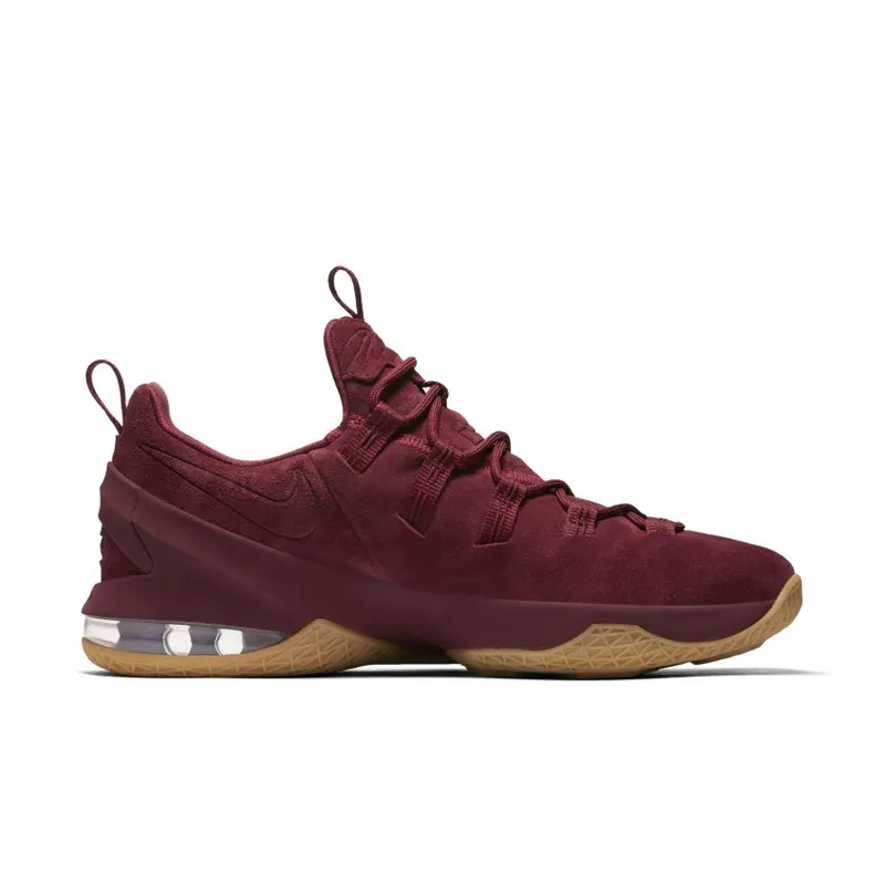 Nike LeBron 13 Low Team Red Gum Team Red/Team Red (AH8289-600)