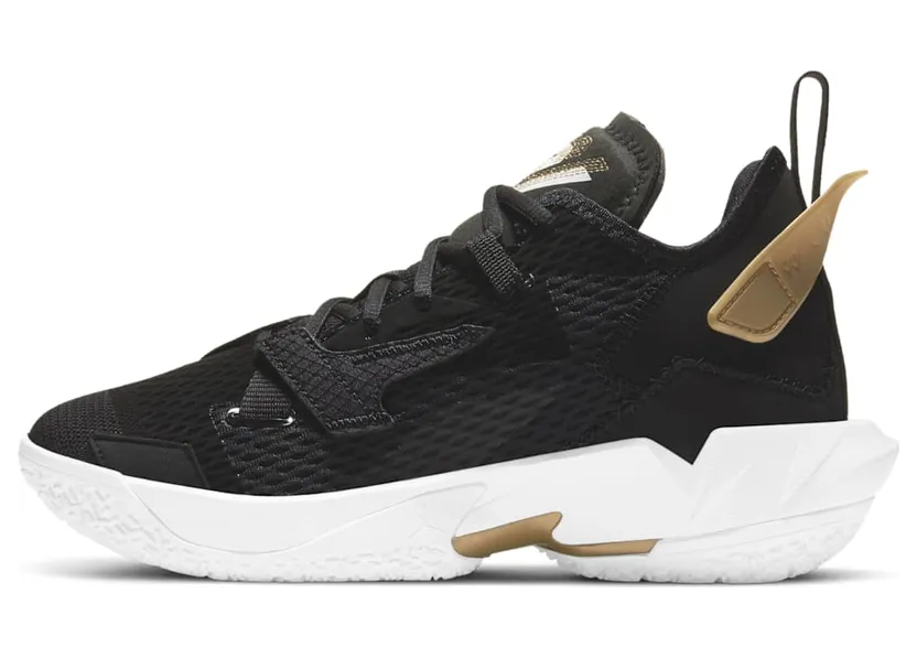 Jordan Why Not Zer0.4 GS ‘Family’ Black/White/Metallic Gold (CQ9430-001)