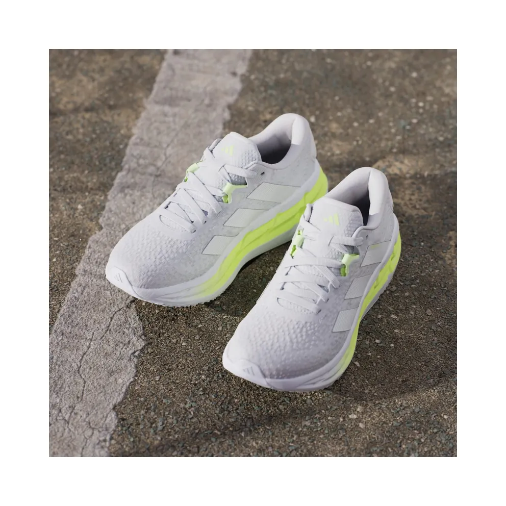 Adidas Adistar 4 Running Shoes Dash Grey / Zero Metalic / Hi-Res Yellow (JR0291)