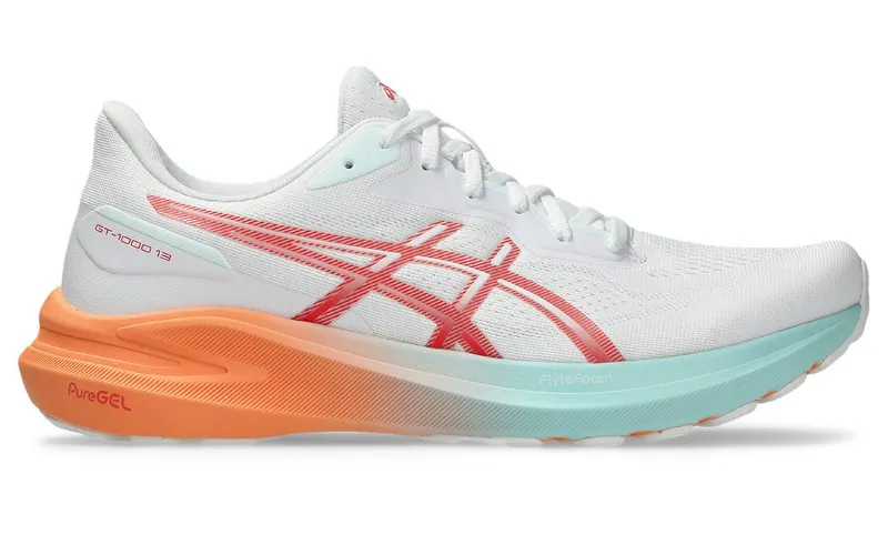 ASICS GT-1000 13 White Coral Reef (1011B858-101)