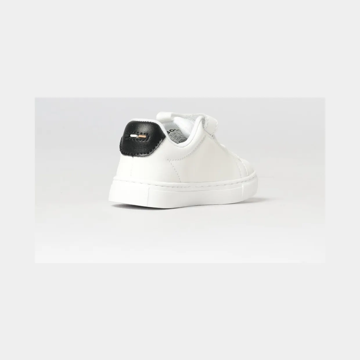 Boss Faux Leather Sneakers White (J5282410P) (2)