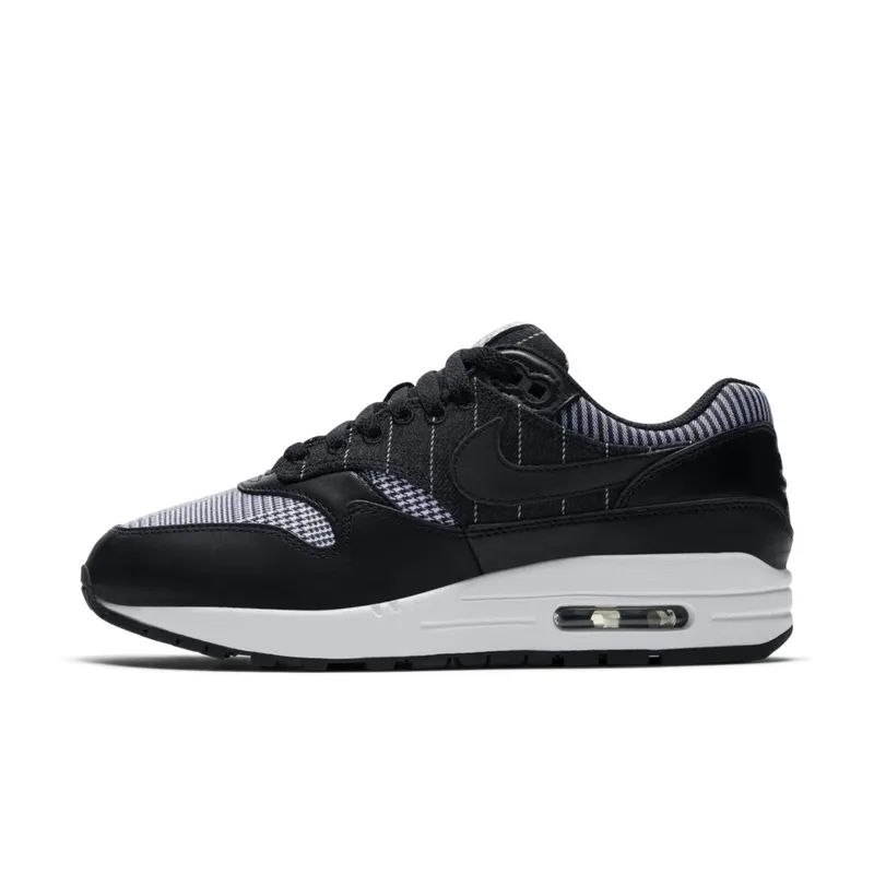 Nike Air Max 1 Patchwork (W) Black/White-Black (AT0063-001)