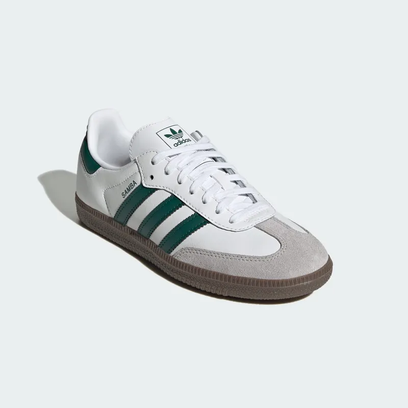 adidas Samba OG White Collegiate Green Gum (JQ2843)