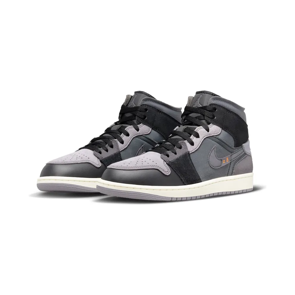 Air Jordan 1 Mid SE Craft Black (DM9652-001)