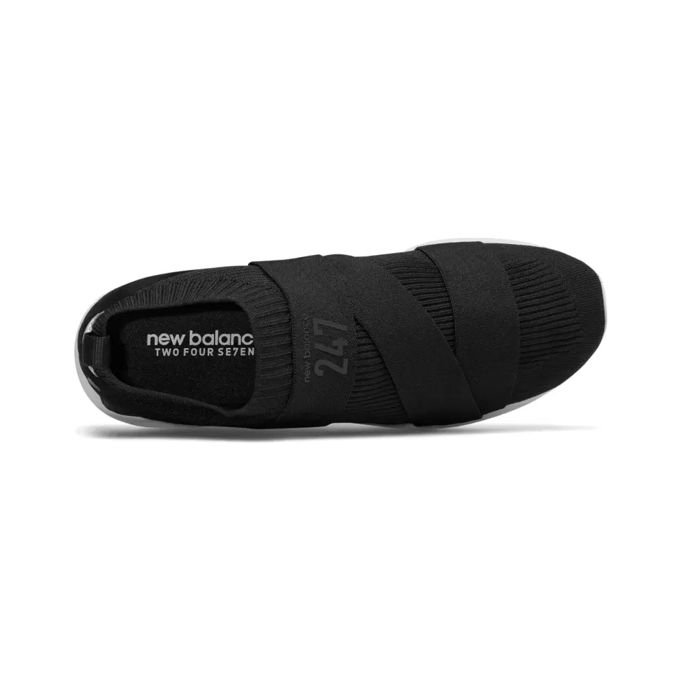 New Balance 247 Knit Black Black/White (MRL247KX)