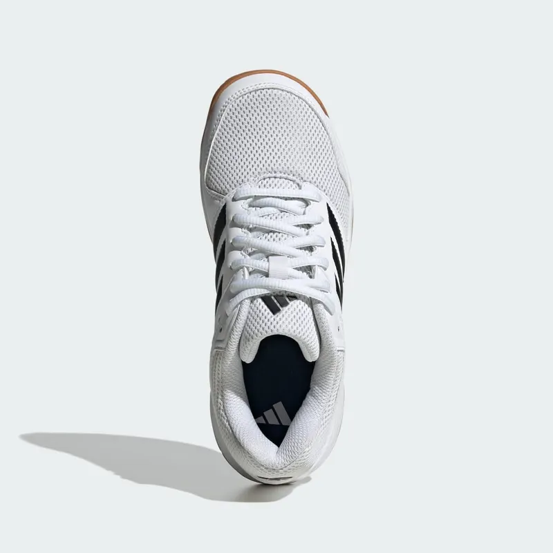 Adidas Speedcourt Indoor Kids Cloud White / Core Black / Gum (IE8034)