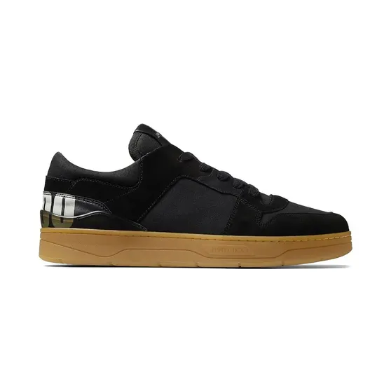 Jimmy Choo Florent low-top “Black” (FLORENTMNVTXBLACKHONEY)