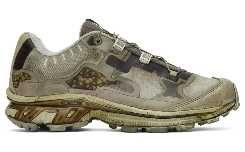 11 by Boris Bidjan Saberi Green Salomon Edition Bamba 5 Low Sneakers (255 11xS)