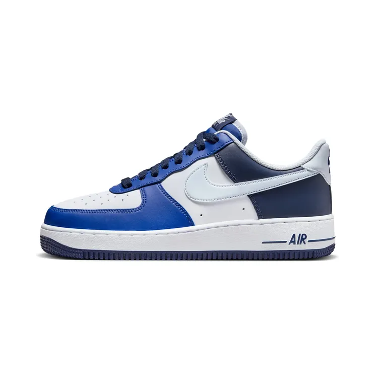 Nike Air Force 1 Low “White / Game Royal / Midnight Navy / Football Grey” (FQ8825-100)