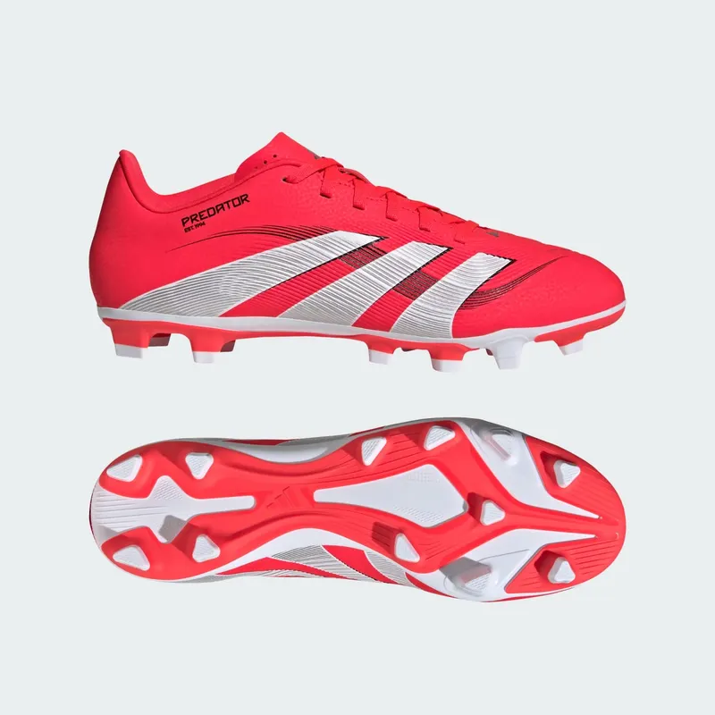 Adidas Predator Club Firm/Multi-Ground “Lucid Red / Cloud White / Core Black” (ID1326)