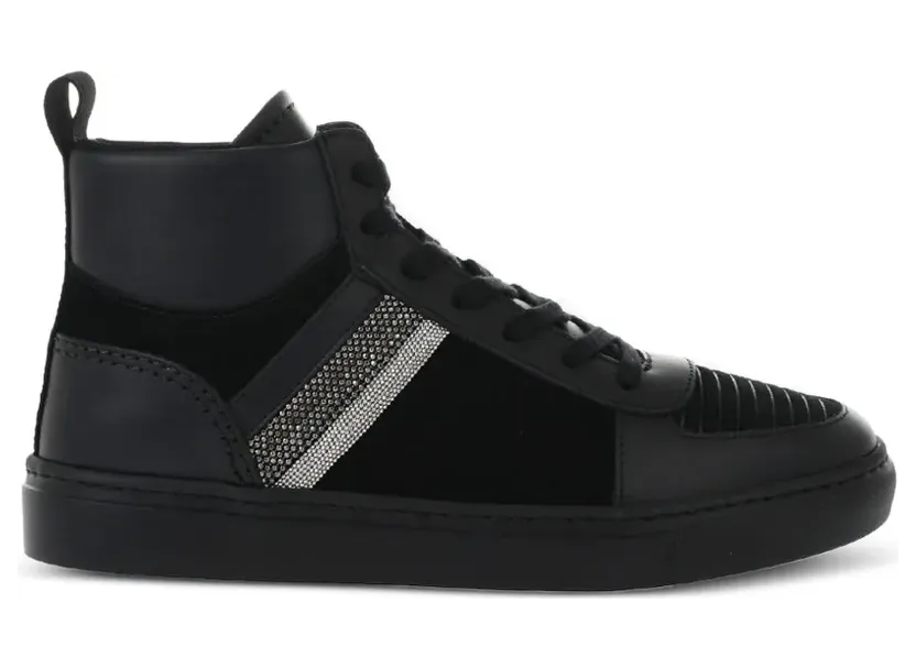 Fabiana Filippi High-top verfraaid met stras “Black” (ASD222A555H252VR3)