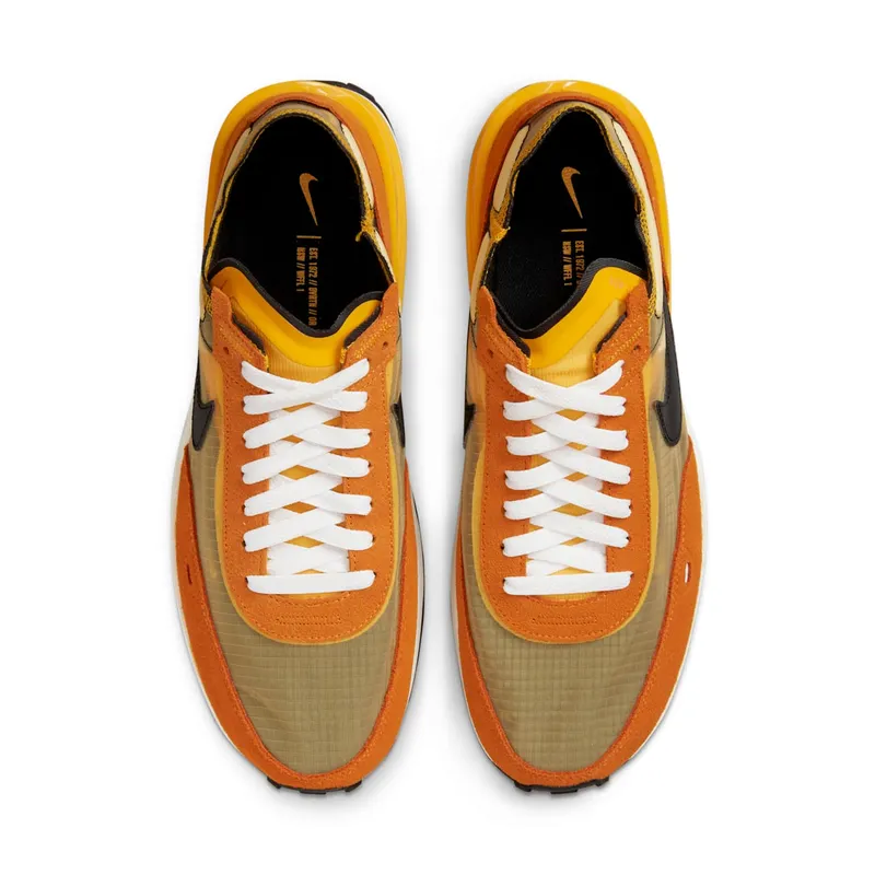 Nike Waffel One SE University Gold / Black / Sunset / Racer Blue (DD8014-700)