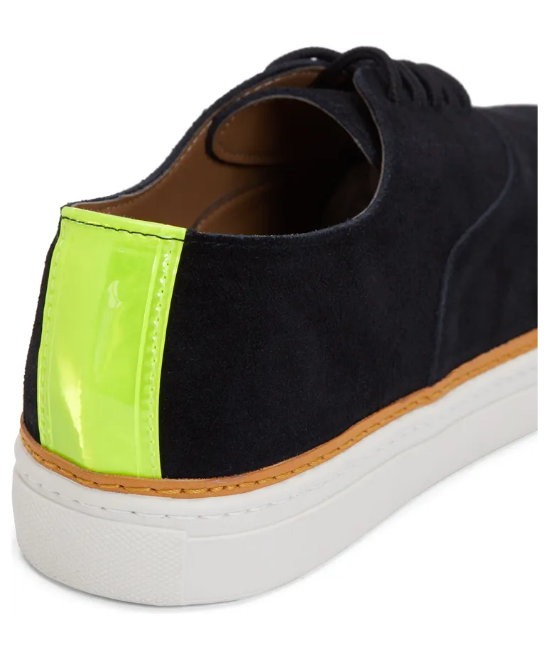 Junya Watanabe Black Suede Reflector Sneakers (WB-K108-051) (5)