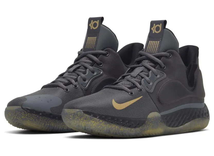 Nike KD Trey 5 VII Dark Grey Club Gold
