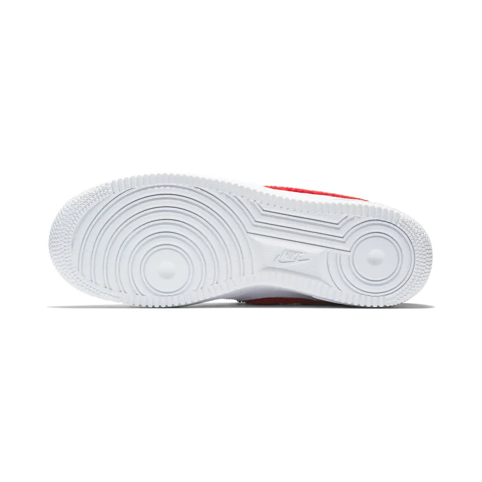 Nike Air Force 1 Low 3D Chenille Swoosh White Red Blue White/University Red-Blue Void (823511-106)