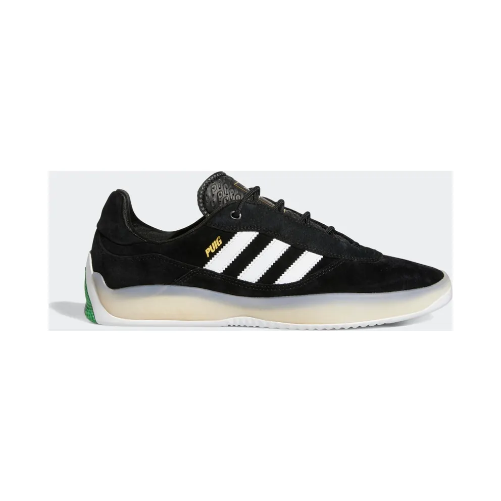 adidas Puig Core Black / Cloud White / Vivid Green (FY7772)