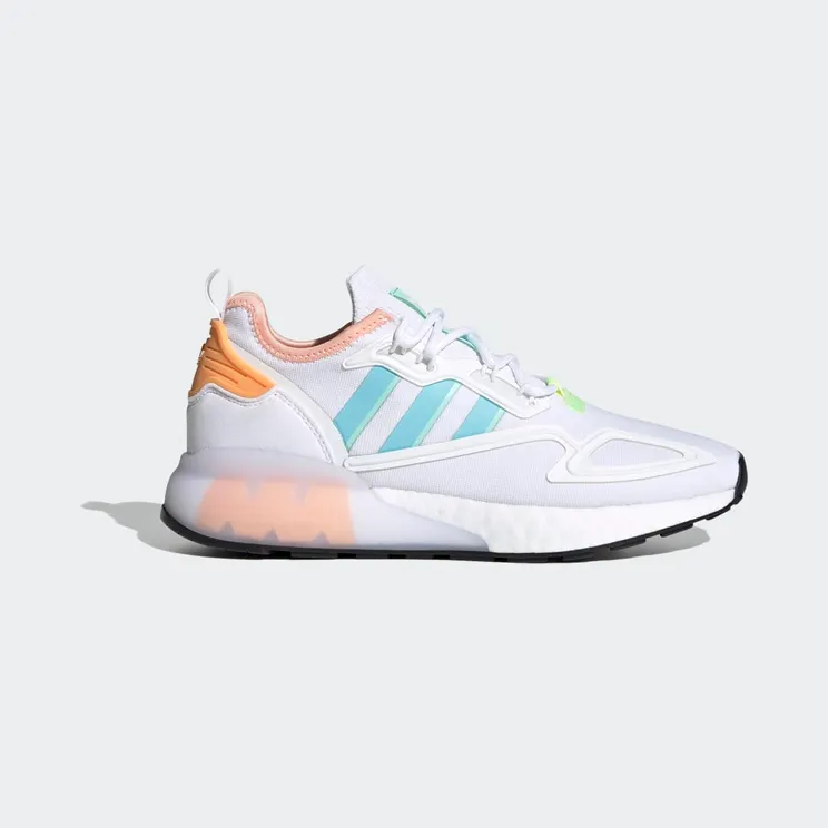 adidas ZX 2K Boost Core White / Hazy Sky / Glow Pink (H06578)
