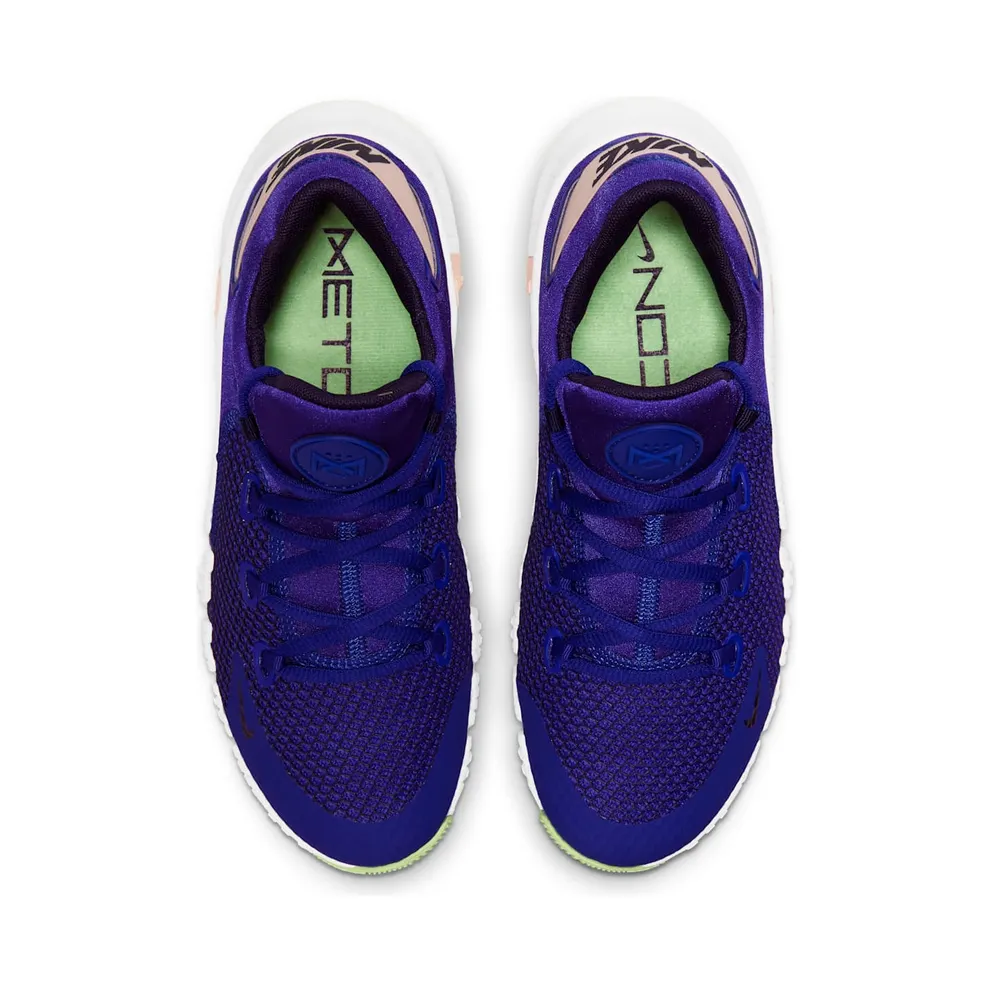 Nike Free Metcon 4 Training Shoe “Concord / Crimson Tint / Lime Glow / Blackened Blue” (CZ0596-446)