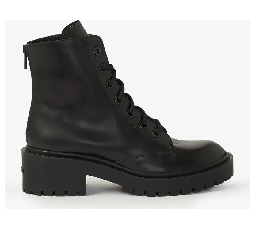 KENZO Bottines à lacets Pike en cuir (F952BT340L62)