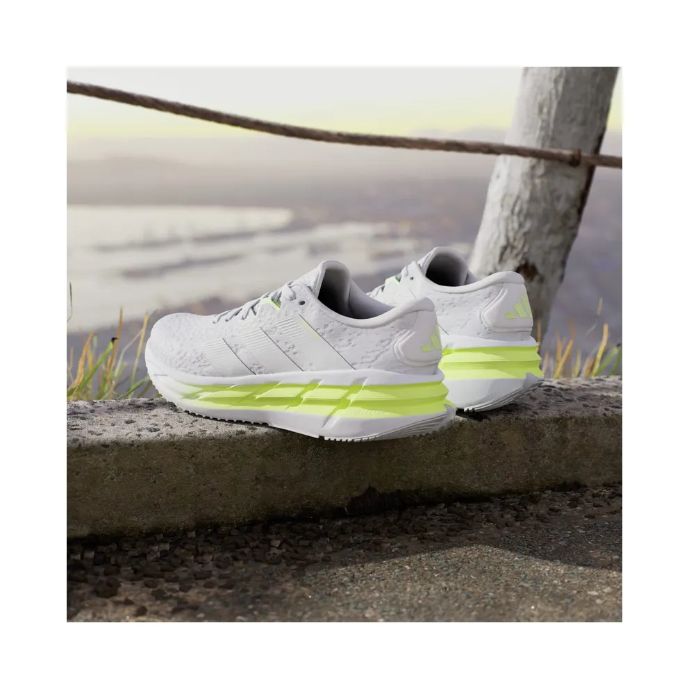 Adidas Adistar 4 Running Shoes Dash Grey / Zero Metalic / Hi-Res Yellow (JR0291)