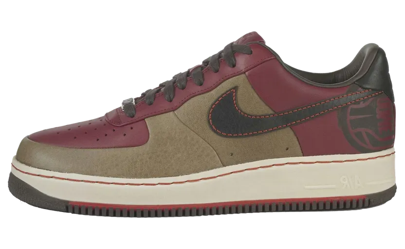 Nike Air Force 1 Supreme VIB I/O 07 Team Red/Boulder-Pinenut (316077-621)