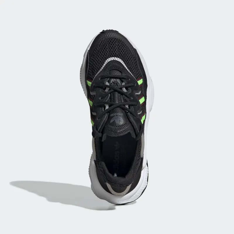 adidas Ozweego Core Black Solar Green (Youth) Core Black/Solar Green/Onix (EE7772)