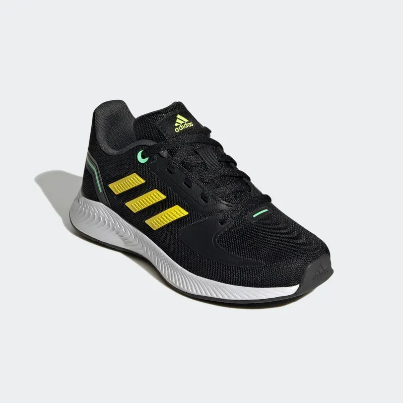 Adidas Runfalcon 2.0 Core Black / Beam Yellow / Beam Green (HR1408)