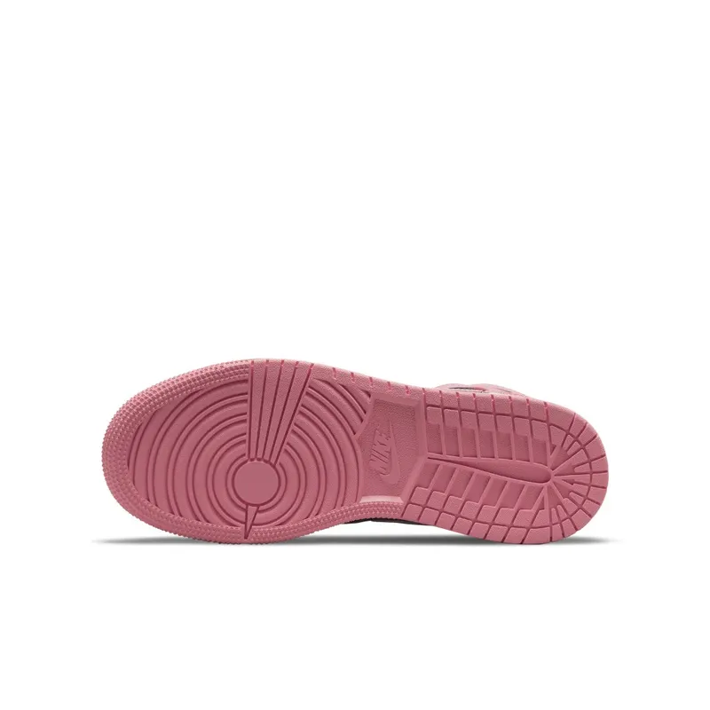 Air Jordan 1 Mid Coral Rush Pink (GS) (554725-662)