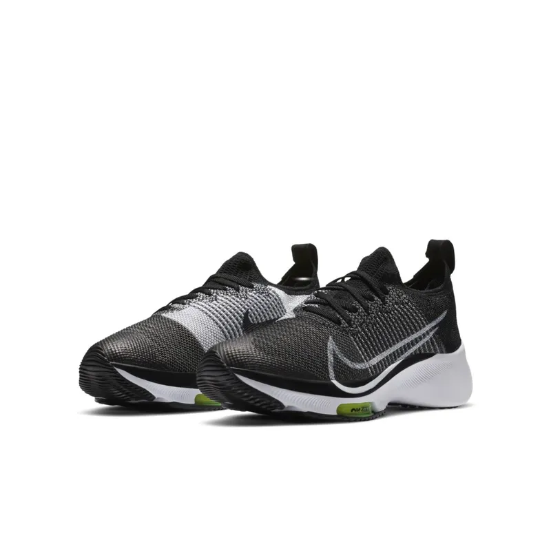 Nike Air Zoom Tempo Next% Black White (GS) Black/Volt-White (CJ2102-001)