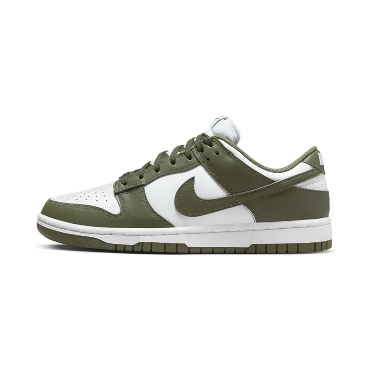 Nike Dunk Low Medium Olive Green (W) “White / Medium Olive” (DD1503-120)