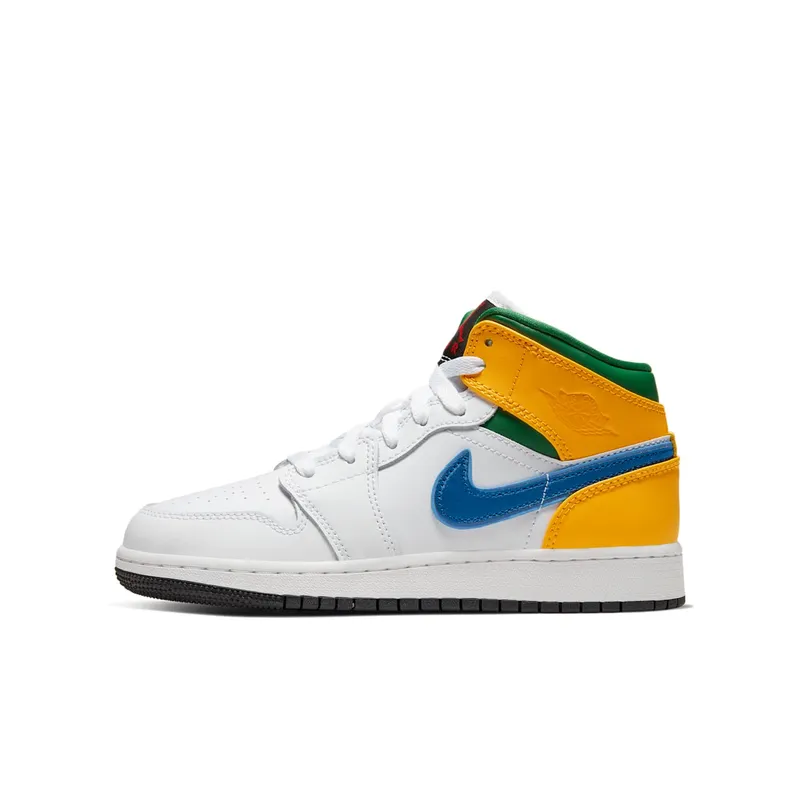 Air Jordan Jordan 1 Mid Alternate Multi-Color (GS) (2020) (554725-128)