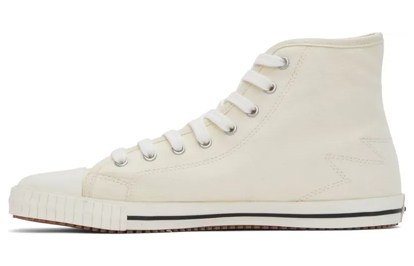 Palm Angels Off-White Vulcanized High-Top Sneakers (PWIA047S22FAB0010110) (3)