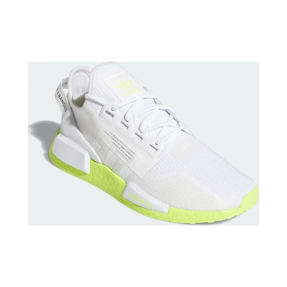 adidas NMD_R1 V2 Cloud White Neon Cloud White/Cloud White/Core Black (FX3903)