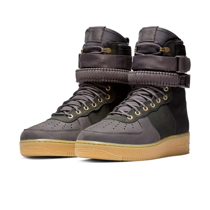 Nike SF Air Force 1 High Black Light Brown (BV0130-001)