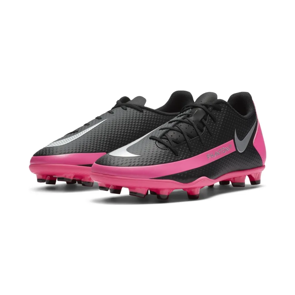 Nike Phantom GT Club MG Black Pink Blast Black/Pink Blast-Metallic Silver (CK8459-006)