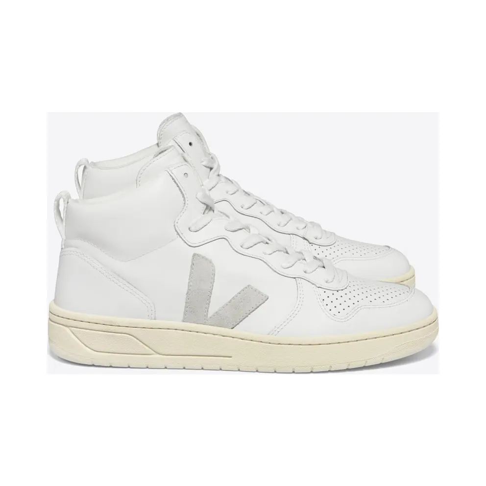Veja V-15 Leather Extra White / Natural – “Extra White / Natural” (VQ0201270B)