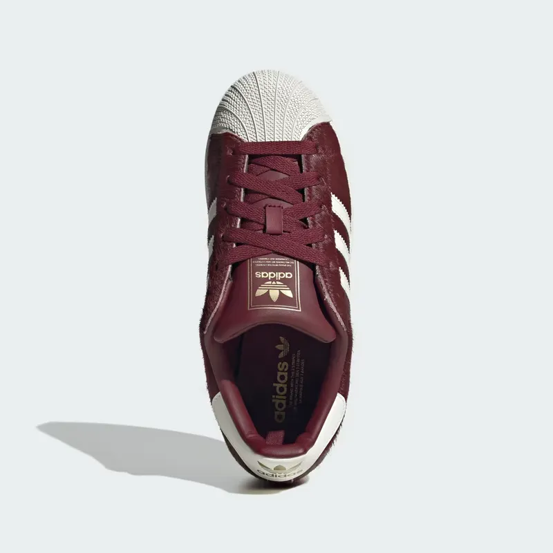 Adidas SUPERSTAR II Shadow Red / Off White / Gold Metallic (KJ7696)