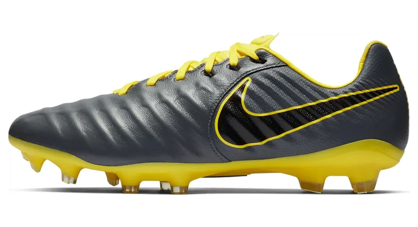 Nike Tiempo Legend 7 Pro FG Dark Grey Opti Yellow (AH7241-070)