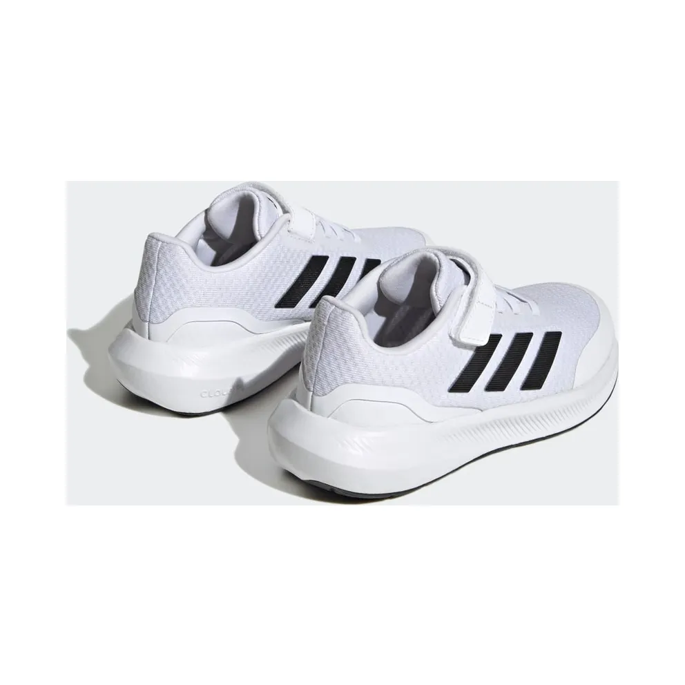 Adidas RunFalcon 3.0 with Elastische Veters and Velcro Cloud White / Core Black / Cloud White (HP5868)